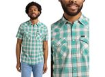 Lee Ss Western Shirt Herren Teal Wash L66OOBUB 112145388