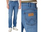 Wrangler, Jeanshosen Da Uomo, Vestibilità Dritta, Greensboro, W38 L34, Blau, Jeans, Baggyjeans, Buggy