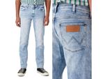 Wrangler, Jeanshosen Per Bambini, Vestibilità Dritta, Larston, W31 L32, Blau, Jeans, Baggyjeans, Buggy