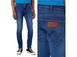 Wrangler, Jeanshosen Per Bambini, Skinny Fit, Bryson, W27 L32, Blau, Jeans, Baggyjeans, Buggy