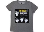 The Beatles - Maglietta "Vj Secret Sleeve"" Da Donna RO12472 (L) (Grigio)"