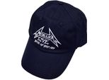 Metallica - Cappellino Da Baseball "Live"" Per Uomo/Donna Unisex RO12558 (Taglia Unica) (Blu Navy)"