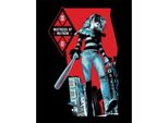 Batman - Stampa Con Cornice "Mistress Of Mayhem"", Harley Quinn PM10982 (40 Cm X 30 Cm) (Nero/Rosso)"