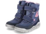 Ricosta Bambini Inverno Stivaletti / Scarpe Da Passeggio Aileen Blu Impermeabile Led Dimensioni: 31