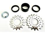 Pignone Contec Single Speed Con 16 + 18 Denti E Set Di Anelli Distanziali