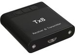 Adattatore Audio Bluetooth 5.0 Wireless 2 In 1, Trasmettitore E Ricevitore Nero