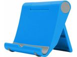 Supporto Pieghevole Per Telefono E Tablet Supporto Mobile Multifunzionale Regolabile Blu