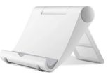 Supporto Pieghevole Per Telefono E Tablet Supporto Mobile Multifunzionale Regolabile Da Tavolo Bianco