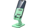 Supporto Per Telefono 360 Gradi Rotante Pieghevole Supporto Per Cellulare Rack Da Tavolo Multifunzionale Per Ipad Verde Menta