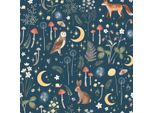 Muriva - Carta Da Parati "Catherine Lansfield Enchanted Twilight"" AG3654 (10 M X 0,5 M) (Blu Marino)"