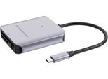 Conceptronic Card Usb 3.2 Gen2 Cfast Sd/Tf 4.0 UHS-II - Lettore Di Schede - Trasferimento Seriale Compactflash Ata (Cfast) (BIAN09G