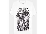 Maglietta Captain America Herren Glory Weiß S