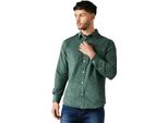 Maine - Camicia Da Uomo A Maniche Lunghe DH7848 (L) (Verde)