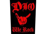 Dio - Toppa "We Rock"" RO12520 (Taglia Unica) (Nero)"