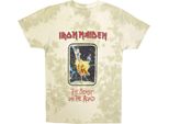 Iron Maiden - Maglietta "Beast On The Road"" Per Uomo/Donna Unisex RO12533 (L) (Sand)"