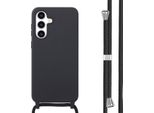 Custodia Samsung Galaxy A36 - Silicone - Imoshion Custodia Morbida/Manicotto Con Cinturino/Copertura Posteriore - Nero