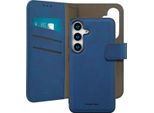 Imoshion Custodia Protettiva Samsung Galaxy S25 Custodia A Libro Lussuosa Custodia Per Cellulare Per Samsung Galaxy S25 - Blu