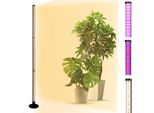 122Cm Lampada Per Piante Led A Spettro Completo 3 Modalità Di Luce Luci Per Piante Lampada Da Pavimento Luci Per Piante Da Appartamento Con Timer