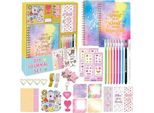 Set Di Diario Fai Da Te Per Ragazze, Set Di Cancelleria Per Album Di Ritagli E Diari, Set Di Accessori Per Album Di Ritagli Da 98 Pezzi, Regali Di Natale, Compleanno, Vacanze Per Ragazze Di 8-14 Anni