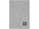 Marc O'polo Sciarpa Knitted Scarf Grey Melange Grigio