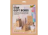 Folia 972 Folia Set Di Scatole Regalo "Star Gift Boxes"", Carta Kraft"