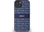 Dkny, Custodia Protettiva Con Motivo A Righe Tono Su Tono Per Apple Iphone 14, Blu