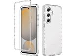 Custodia Per Samsung Galaxy A16 5G/4G, Copertura Posteriore Trasparente Ibrida, Robusto Paraurti In Tpu, Custodia Antiurto Trasparente