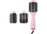 Spazzola Ad Aria Calda Vevor, Spazzola Ionica Per Asciugacapelli Con Titanio Galvanizzato E Testina Rivestita In Ceramica Da 65/75 Mm, Stylist E Voluminizzatore 4-In-1 Con 4 Impostazioni Di Temperatura