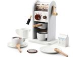 Caffettiera In Legno - Grigia | Il Gioco Della Caffettiera Con Macinino
