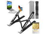 Supporto Mobile Per Laptop Supporto Pieghevole Per Notebook; Supporto Per Laptop Da Scrivania Regolabile In Altezza Supporto Ergonomico Per Ufficio E Casa - Plastica