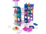 Buzz - Blocchi Da Costruzione Magnetici 126 Pezzi - Corsa Delle Biglie - Popolare - Giocattolo - Giocattolo Magnetico - Bambini - Regalo - Compleanno