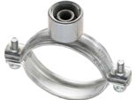2 Pezzi - Fascetta Per Tubi A Vite 3/4" Con Attacco A 4 Pieghe Versione Media Senza Inserto: 26-30 Mm Dimensione: 26-30 Mm"