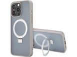 Custodia Per Iphone 15 Pro Max - Plastica - Custodia Rigida/Copertura Posteriore Accezz - Grigio