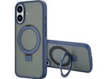 Custodia Per Iphone 16 - Plastica - Custodia Rigida/Copertura Posteriore Accezz - Blu