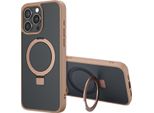 Custodia Per Iphone 15 Pro Max - Plastica - Custodia Rigida/Copertura Posteriore Accezz - Marrone