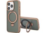 Custodia Per Iphone 15 Pro - Plastica - Custodia Rigida/Copertura Posteriore Accezz - Marrone