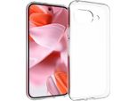 Google Pixel 9A Sleeve - Silicone - Custodia Morbida Accezz/Copertura Posteriore - Trasparente