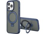 Custodia Per Iphone 16 Pro Max - Plastica - Custodia Rigida/Copertura Posteriore Accezz - Blu