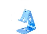 Supporto Universale Pieghevole Da Tavolo Supporto Per Cellulare Tablet Pad Blu