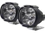 Cnsunnylight 2Pcs 9V-85V 12V 1000Lm Super Bright Motorbike Led Headlight Lampada Impermeabile Scooter Spotlight 6500K Bianco Lavoro Auto Fog Spot Lights