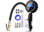 200 Psi Manometro Digitale Per Gonfiaggio Pneumatici Per Auto Camion Rv Moto Bicicletta