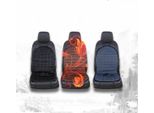 12V Auto Sedile Calore Copertura Riscaldata Riscaldamento Pad Inverno Warmer Pad - Nero