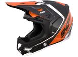 Casco Da Motocross Shot Core Fast, Nero/Arancio, M (57/58)