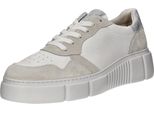 Paul Green Bianco Latte Scarpe Da Ginnastica Basse Da Donna In Bianco, Misura 6