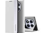 Custodia Per Xiaomi Redmi Note 14 Pro 5G, Custodia Magnetica In Finto Cuoio Con Funzione Stand Bianco