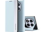 Custodia Per Xiaomi Redmi Note 14 Pro 5G, Custodia Magnetica In Finto Cuoio Con Funzione Stand Blu