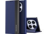 Custodia Per Xiaomi Redmi Note 14 Pro 5G, Custodia Magnetica In Finto Cuoio Con Funzione Stand Blu Scuro