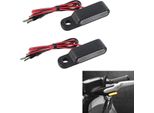 1 Coppia Moto Maniglia Lampeggiante Led Luce Segnale Di Svolta