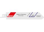 Lama Per Sega Alternativa Bimetallica Mps, Fresata E Incastonata Lunghezza Totale 150/Lunghezza Denti 130 Mm, Passo Denti 1,8-2,5 Mm #4413-VP-5 : 150 Mm : 1,8-2,5 Mm Lunghezza Totale: 150 Mm Passo Denti: 1,8-2,5 Mm