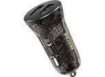 Caricabatterie Da Auto Wk WP-C47 Serie Vanguard 15W Dual Usb